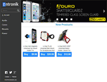 Tablet Screenshot of entronik.com